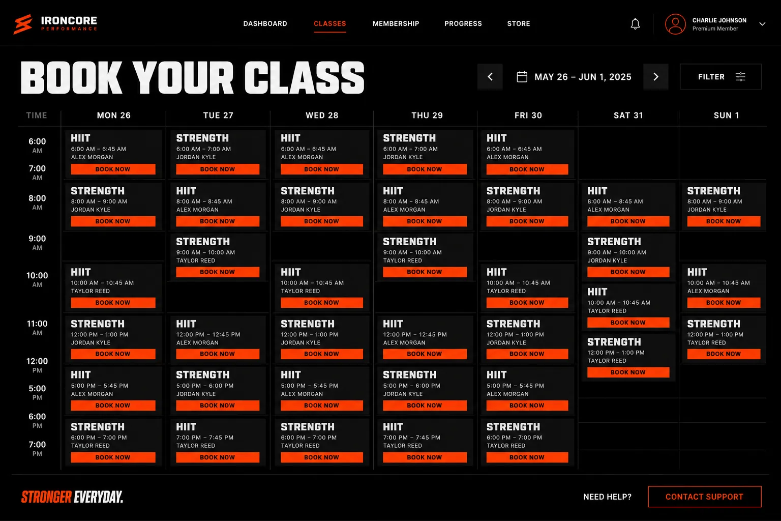 Vortex Fitness Case Study, slide 2